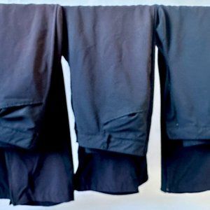 (3 PAIRS) Nike Fit Dry Golf Pants - Black - Size 36x32